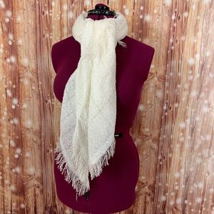 Scarf Winter White NWOT